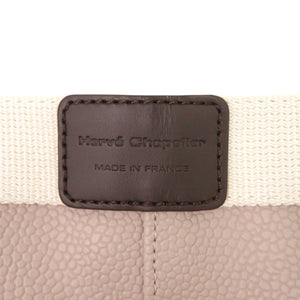 新品同様 エルベ シャプリエ リュクス舟型トートS 701GP PVC ベージュ ハンドバッグ 0543【中古】Herve Chapelier