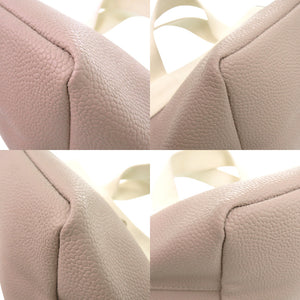 新品同様 エルベ シャプリエ リュクス舟型トートS 701GP PVC ベージュ ハンドバッグ 0543【中古】Herve Chapelier