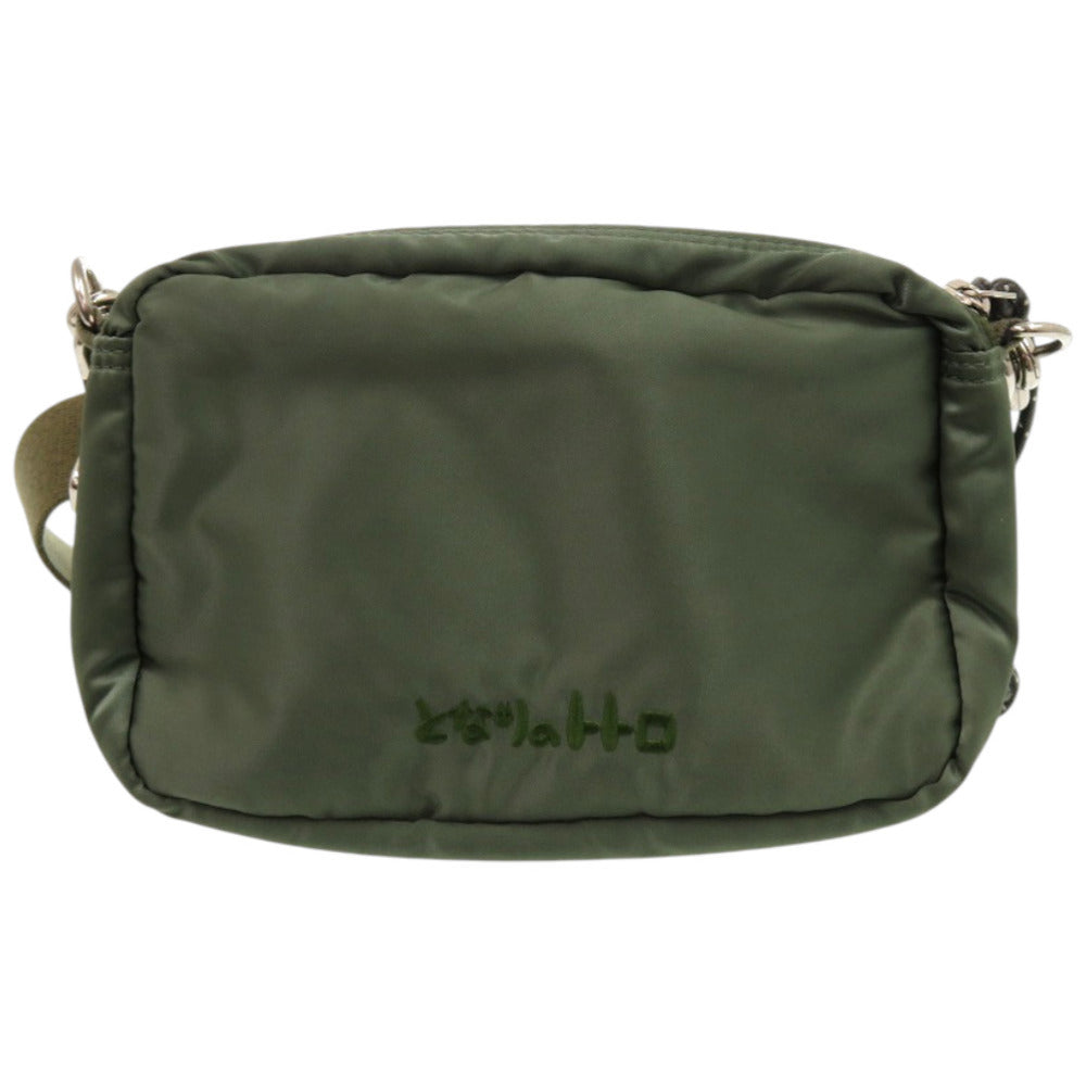 新品同様 吉田カバン PORTER×となりのトトロ ポーター 2way ジブリ 381-16305 アクリル ナイロンツイル カーキ 緑 ハンドバッグ 0544【中古】YOSHIDA & CO., LTD.