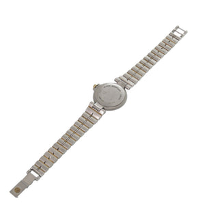 ダンヒル ミレニアム SS ホワイト 白文字盤 ゴールド シルバー クオーツ 腕時計 0551【中古】Dunhill