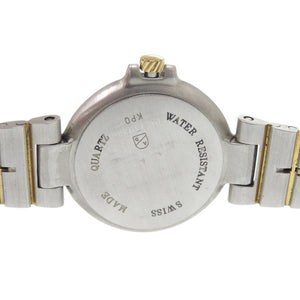 ダンヒル ミレニアム SS ホワイト 白文字盤 ゴールド シルバー クオーツ 腕時計 0551【中古】Dunhill