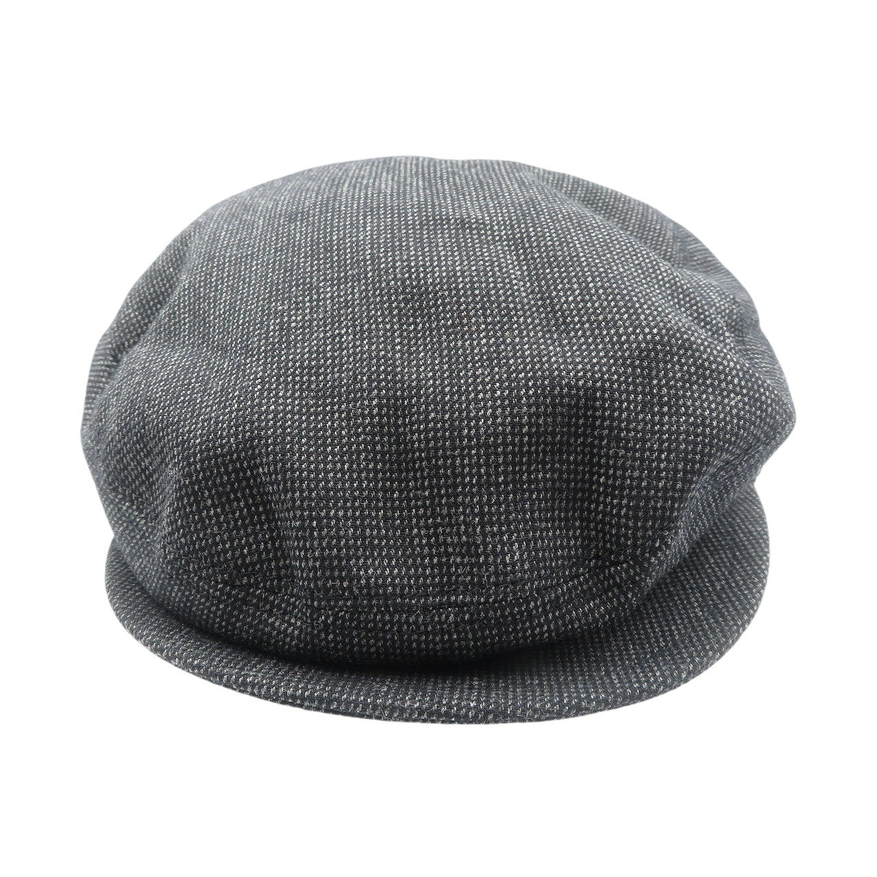 美品 ドルチェアンドガッバーナ ウール レーヨン ブラック レオパード ハンチング 帽子 0574【中古】DOLCE&GABBANA