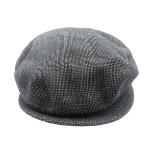 美品 ドルチェアンドガッバーナ ウール レーヨン ブラック レオパード ハンチング 帽子 0574【中古】DOLCE&GABBANA