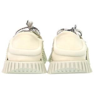 新品同様 ドルチェアンドガッバーナ NS1 スリッポン キッズ レース ナイロン 約20cm 白 スニーカー 0577【中古】DOLCE&GABBANA