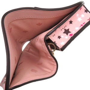 未使用品 ケイトスペード ステイシー スター K4724 二つ折り財布 PVC ピンク チェーンウォレット 0588【中古】Kate Spade