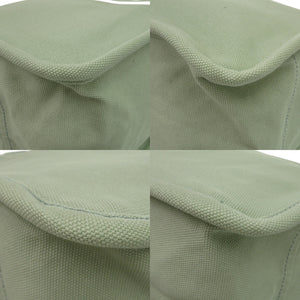 未使用品 マークジェイコブス ロゴ ディスク キャンバス グリーン 緑 トートバッグ 0600【中古】MARC JACOBS