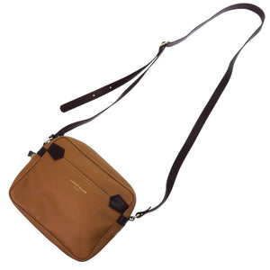 美品 ロンシャン レザー キャメル 茶 ショルダーバッグ 0602【中古】Longchamp