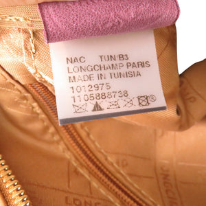 美品 ロンシャン レザー キャメル 茶 ショルダーバッグ 0602【中古】Longchamp