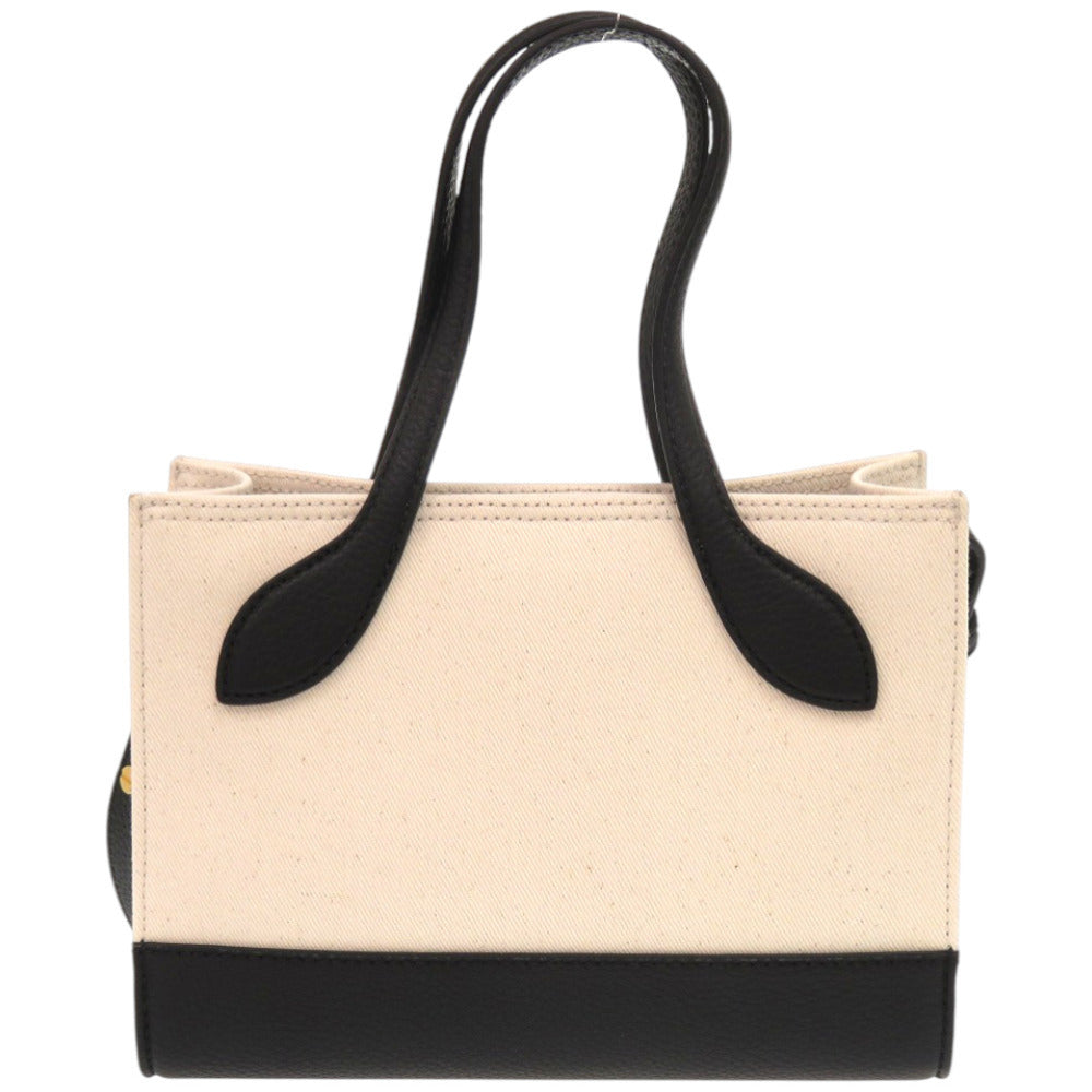 未使用品 バリー ミニ WAM02G CV034 キャンバス レザー ゴールド金具 ブラック 黒 ショルダーバッグ 0621【中古】BALLY