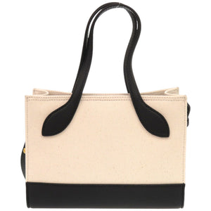 未使用品 バリー ミニ WAM02G CV034 キャンバス レザー ゴールド金具 ブラック 黒 ショルダーバッグ 0621【中古】BALLY