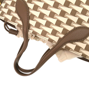 未使用品 バリー 8HOURS バケットバッグ 6304523 レザー セピア ショルダーバッグ 0622【中古】BALLY