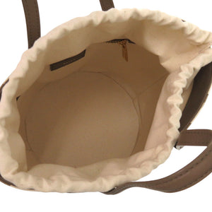 未使用品 バリー 8HOURS バケットバッグ 6304523 レザー セピア ショルダーバッグ 0622【中古】BALLY