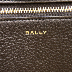 未使用品 バリー Bar WAE02X CV084 キャンバス レザー ゴールド金具 ブラック 黒 トートバッグ 0623【中古】BALLY
