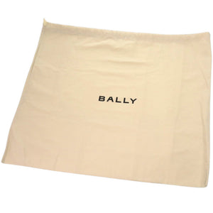 未使用品 バリー Bar WAE02X CV084 キャンバス レザー ゴールド金具 ブラック 黒 トートバッグ 0623【中古】BALLY