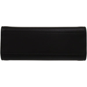 未使用品 バリー Trapeze Soft エンブレム WAO01TVT493U901O グレインレザー キャンバス ブラック 黒 ショルダーバッグ 0625【中古】BALLY