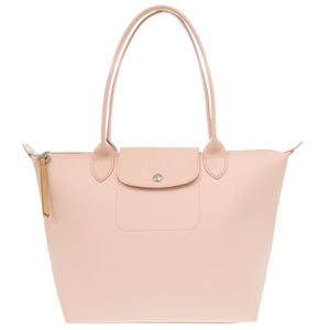 新品同様 ロンシャン ル プリアージュ シティ コーティングキャンバス ピンク トートバッグ 0643【中古】Longchamp