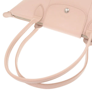新品同様 ロンシャン ル プリアージュ シティ コーティングキャンバス ピンク トートバッグ 0643【中古】Longchamp