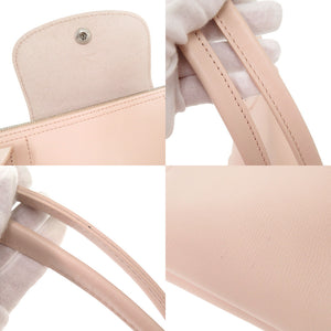 新品同様 ロンシャン ル プリアージュ シティ コーティングキャンバス ピンク トートバッグ 0643【中古】Longchamp