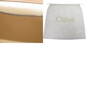 美品 クロエ 2WAY メタル テス スモール 01 19 70 65 3 レザー ゴールド 金 ショルダーバッグ 0659【中古】Chloe