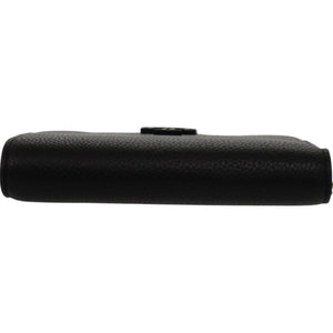 新品同様 トリーバーチ マックグロー 158904 001 レザー ブラック 黒 二つ折り財布 0666【中古】Tory Burch