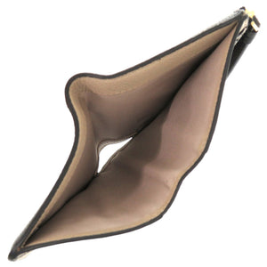 新品同様 トリーバーチ マックグロー 158904 001 レザー ブラック 黒 二つ折り財布 0666【中古】Tory Burch