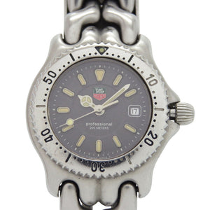 タグホイヤー セル デイト WG1313-2 SS グレー クオーツ 腕時計 0667【中古】TAG HEUER
