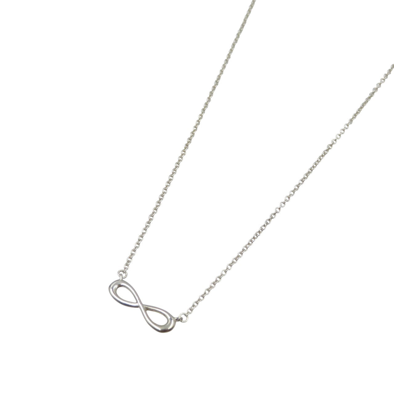 美品 ティファニー インフィニティ シルバー925 ネックレス 0681【中古】TIFFANY&Co.