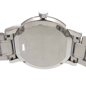 美品 バーバリー BU9900 SS シルバー クオーツ 腕時計 0684【中古】BURBERRY