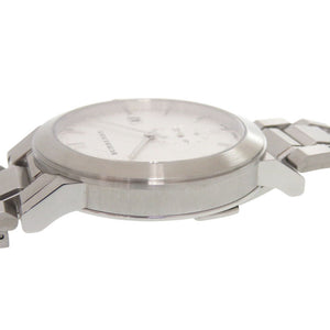 美品 バーバリー BU9900 SS シルバー クオーツ 腕時計 0684【中古】BURBERRY