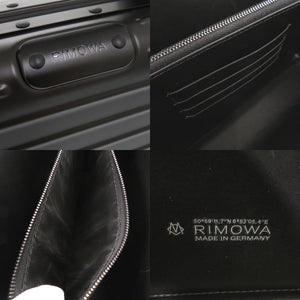 美品 リモワ 930.90.002 ORIGINAL オリジナル クロスボディバッグ 16 アルミニウム ブラック ショルダーバッグ 黒 0719【中古】RIMOWA
