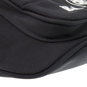 美品 バレンシアガ 482389 ナイロン ブラック ボディバッグ 黒 0721【中古】BALENCIAGA