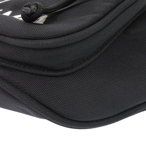 美品 バレンシアガ 482389 ナイロン ブラック ボディバッグ 黒 0721【中古】BALENCIAGA