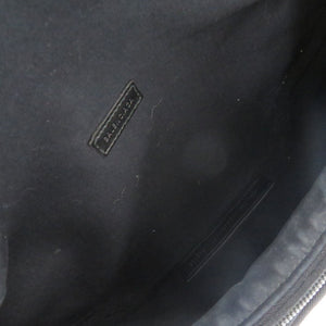 美品 バレンシアガ 482389 ナイロン ブラック ボディバッグ 黒 0721【中古】BALENCIAGA