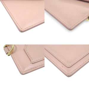 美品 トッズ スマートフォン カード イヤホン Tタイムレス カーフレザー ベビーピンク その他小物 0723【中古】TOD’S