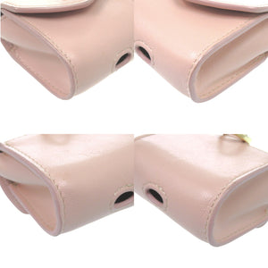 美品 トッズ スマートフォン カード イヤホン Tタイムレス カーフレザー ベビーピンク その他小物 0723【中古】TOD’S