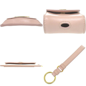 美品 トッズ スマートフォン カード イヤホン Tタイムレス カーフレザー ベビーピンク その他小物 0723【中古】TOD’S