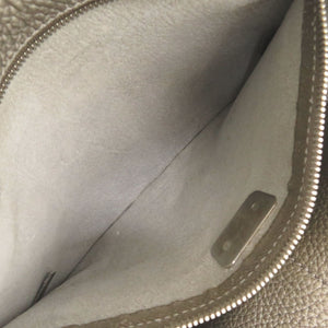 トッズ カーフレザー グレー トートバッグ 0754【中古】TOD’S