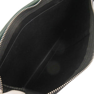 美品 マルニ レザー グリーン ショルダーバッグ 0755【中古】MARNI