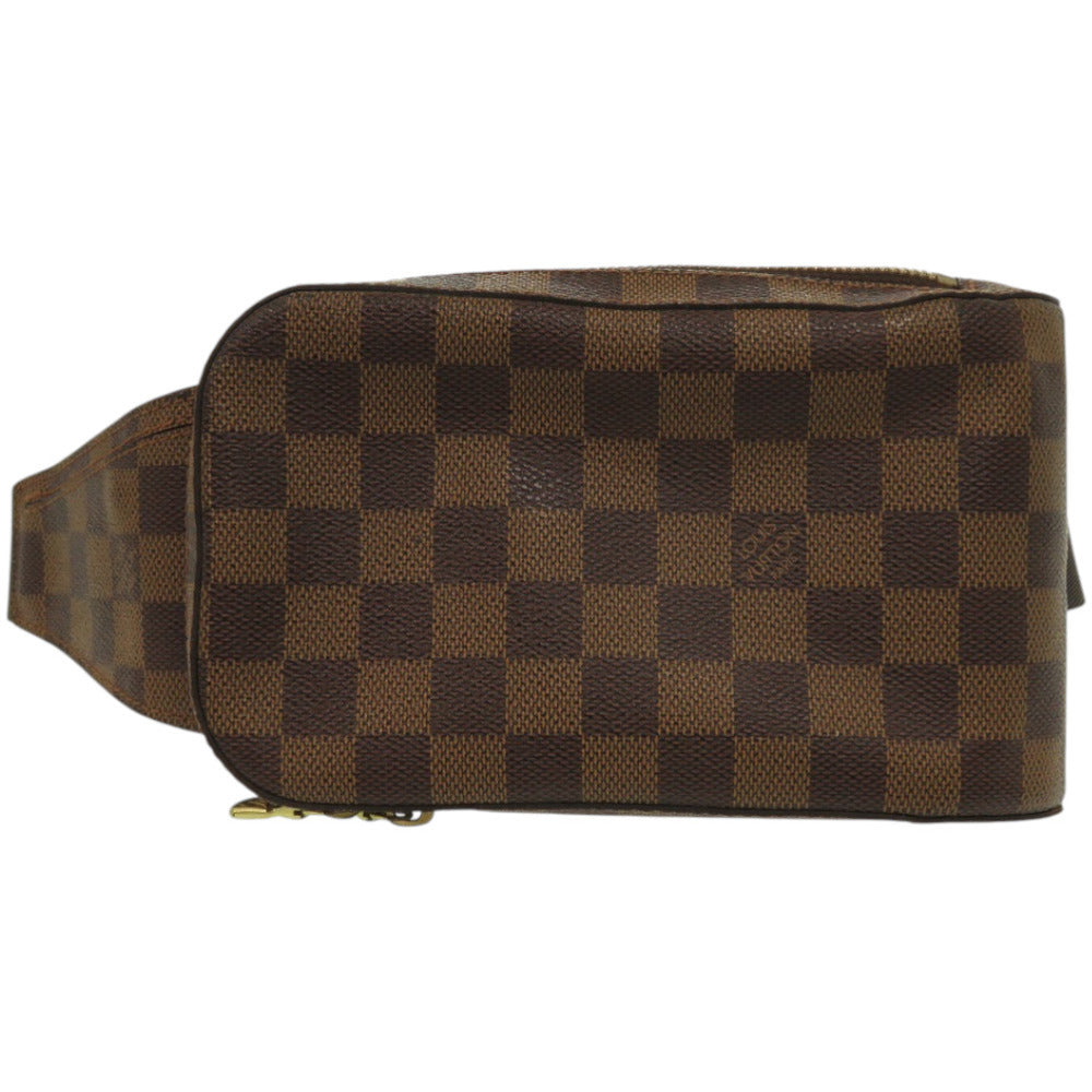 ルイ ヴィトン ジェロニモス ダミエ N51994 ダミエキャンバス エベヌ ボディバッグ LV 0767【中古】LOUIS VUITTON