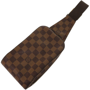ルイ ヴィトン ジェロニモス ダミエ N51994 ダミエキャンバス エベヌ ボディバッグ LV 0767【中古】LOUIS VUITTON