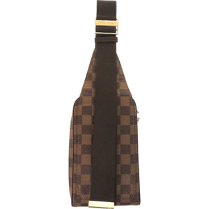 ルイ ヴィトン ジェロニモス ダミエ N51994 ダミエキャンバス エベヌ ボディバッグ LV 0767【中古】LOUIS VUITTON