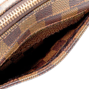 ルイ ヴィトン ジェロニモス ダミエ N51994 ダミエキャンバス エベヌ ボディバッグ LV 0767【中古】LOUIS VUITTON