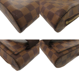 ルイ ヴィトン ジェロニモス ダミエ N51994 ダミエキャンバス エベヌ ボディバッグ LV 0767【中古】LOUIS VUITTON
