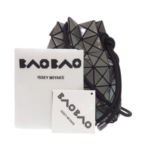 新品同様 イッセイミヤケ BAO BAO バオバオ WRING リング BB43-AG591 ポリエステル シルバー ショルダーバッグ 0774【中古】ISSEY MIYAKE