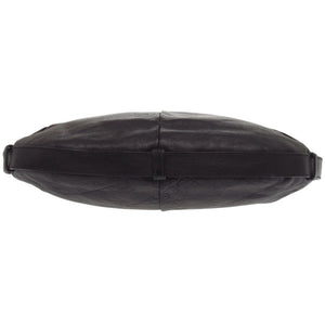 美品 イヴ サンローラン モンバサ レザー ブラック ハンドバッグ 黒 0780【中古】YVES SAINT LAURENT