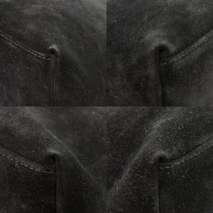 グッチ ワンショルダー 001 3244 002122 スウェード ブラック ショルダーバッグ 黒 0792【中古】GUCCI