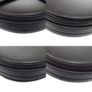 未使用品 パトゥ Le Patou BA0225000900B カーフ メタル ゴールド金具 ブラック 黒ショルダーバッグ 0819【中古】PATOU