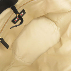 美品 マルニ カゴバッグ ラフィア/レザー ベージュ ハンドバッグ 0841【中古】MARNI