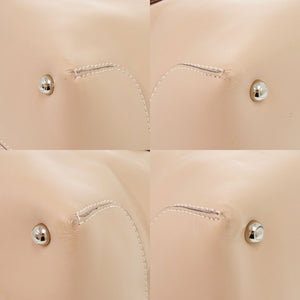 美品 トッズ 2WAY カーフレザー ベージュ ハンドバッグ 0850【中古】TOD’S