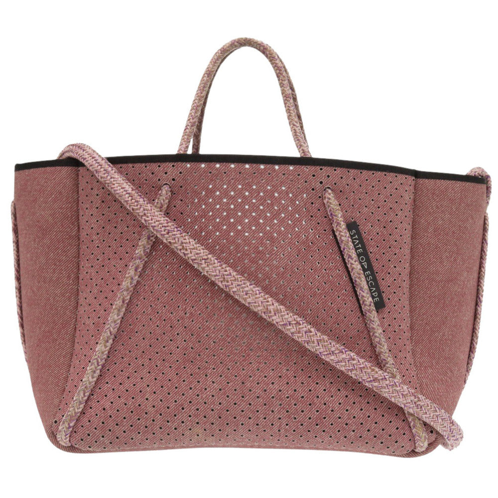 新品同様 ステイト オブ エスケープ ネオプレン ピンク ショルダーバッグ 0869【中古】STATE OF ESCAPE